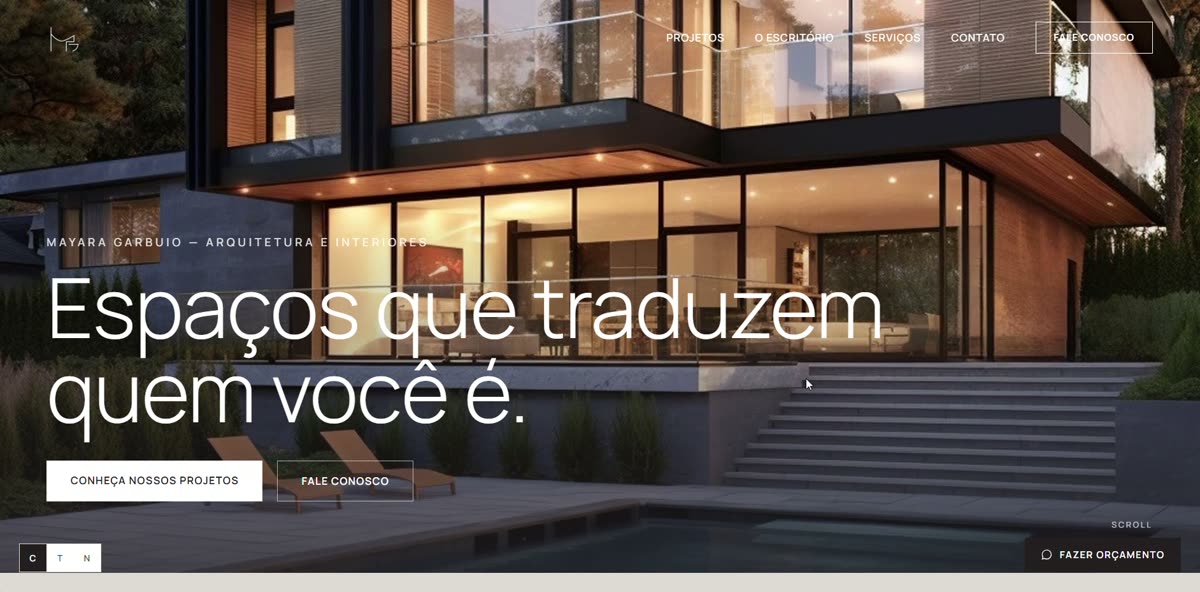 Tela do projeto Mayara Garbuio